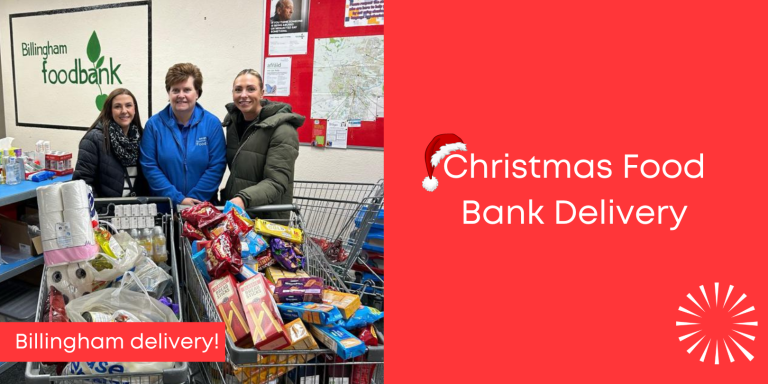 Christmas food bank delivery
