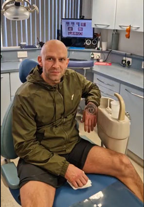 Johns smile reveal Johns smile reveal