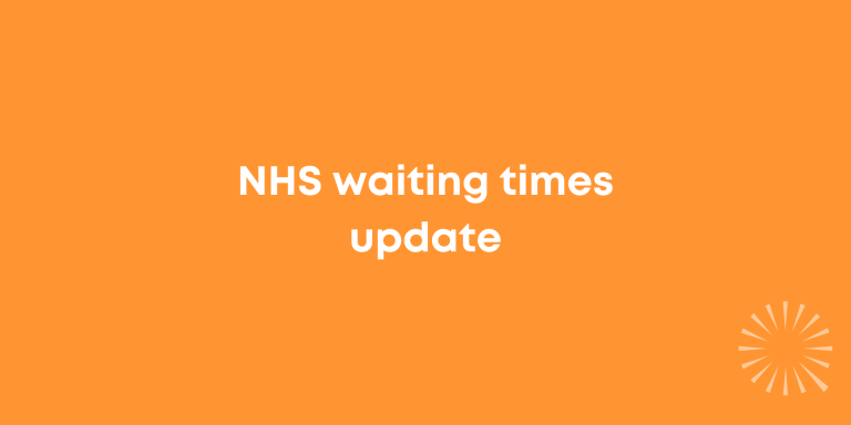 NHS waiting updates
