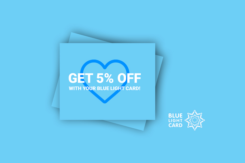 NHS blue light card discount